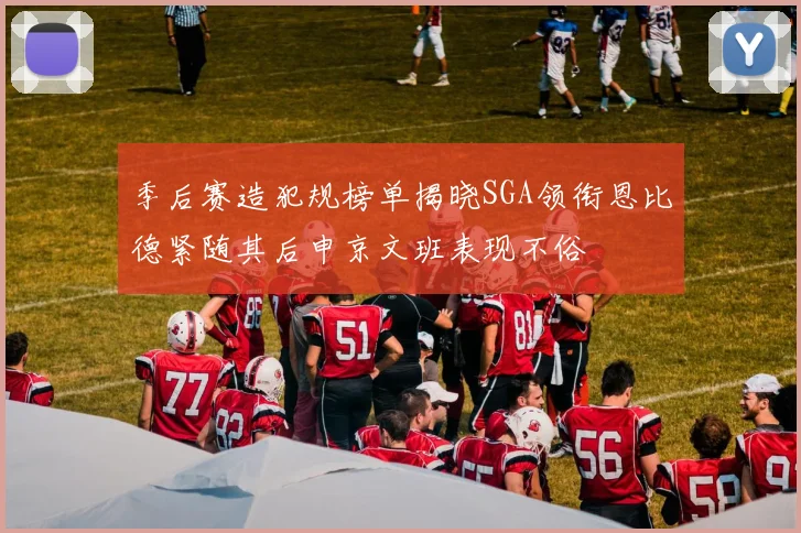 季后赛造犯规榜单揭晓SGA领衔恩比德紧随其后申京文班表现不俗